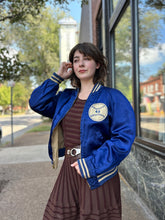 1940’s Blue Satin Baseball Jacket