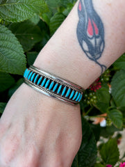 Turquoise & Sterling Bracelet