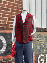 90’s Double RL Classic Plaid Vest