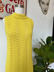 1960’s Yellow Knit Dress