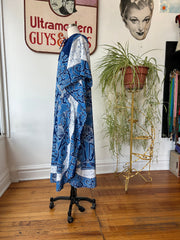 Shades of Blue Tie-Dye Caftan
