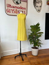 1960’s Yellow Knit Dress