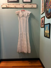 Sheer White Organza 1930’s Dress