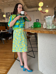 80’s Turtle Print Lilly Skirt