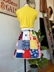 1960’s/70’s Patchwork Scooter Skirt