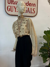 Victorian Polka Dot Top