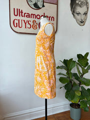 1960’s/70’s Orange & Pink Print Lilly Pulitzer Dress