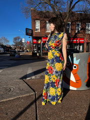 Gorgeous Floral Print 1930’s Dress