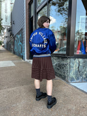 1940’s Blue Satin Baseball Jacket