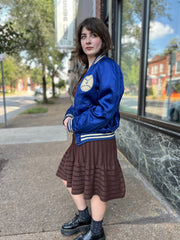 1940’s Blue Satin Baseball Jacket
