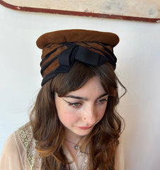 Hattie Carnegie 1940’s Vintage Turban