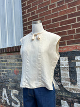 60’s Cream Blouse with Bow