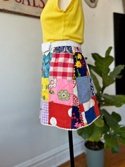 1960’s/70’s Patchwork Scooter Skirt