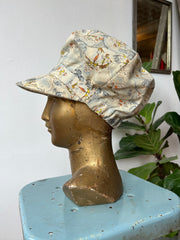Funky 70’s Cap with Cowboy Print