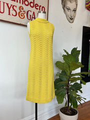 1960’s Yellow Knit Dress