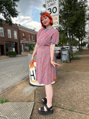 1930’s Floral Cotton Dress