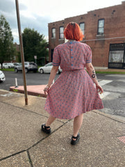 1930’s Floral Cotton Dress