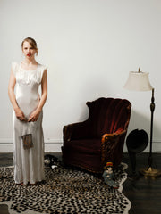 40’s Ice Blue Nightgown