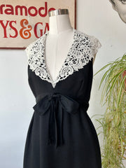 1970’s Mollie Parnis Halter Maxi Dress