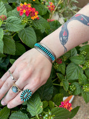 Turquoise & Sterling Bracelet