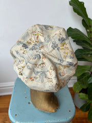 Funky 70’s Cap with Cowboy Print