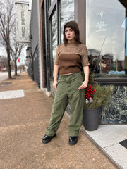 2-Tone Brown 1940’s Sweater