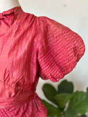 Stunning Rose 1930’s Gown/LoungingDress