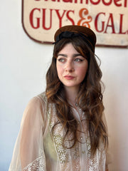 Hattie Carnegie 1940’s Vintage Turban