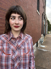 Kenny Rogers Pearl Snap Western Top