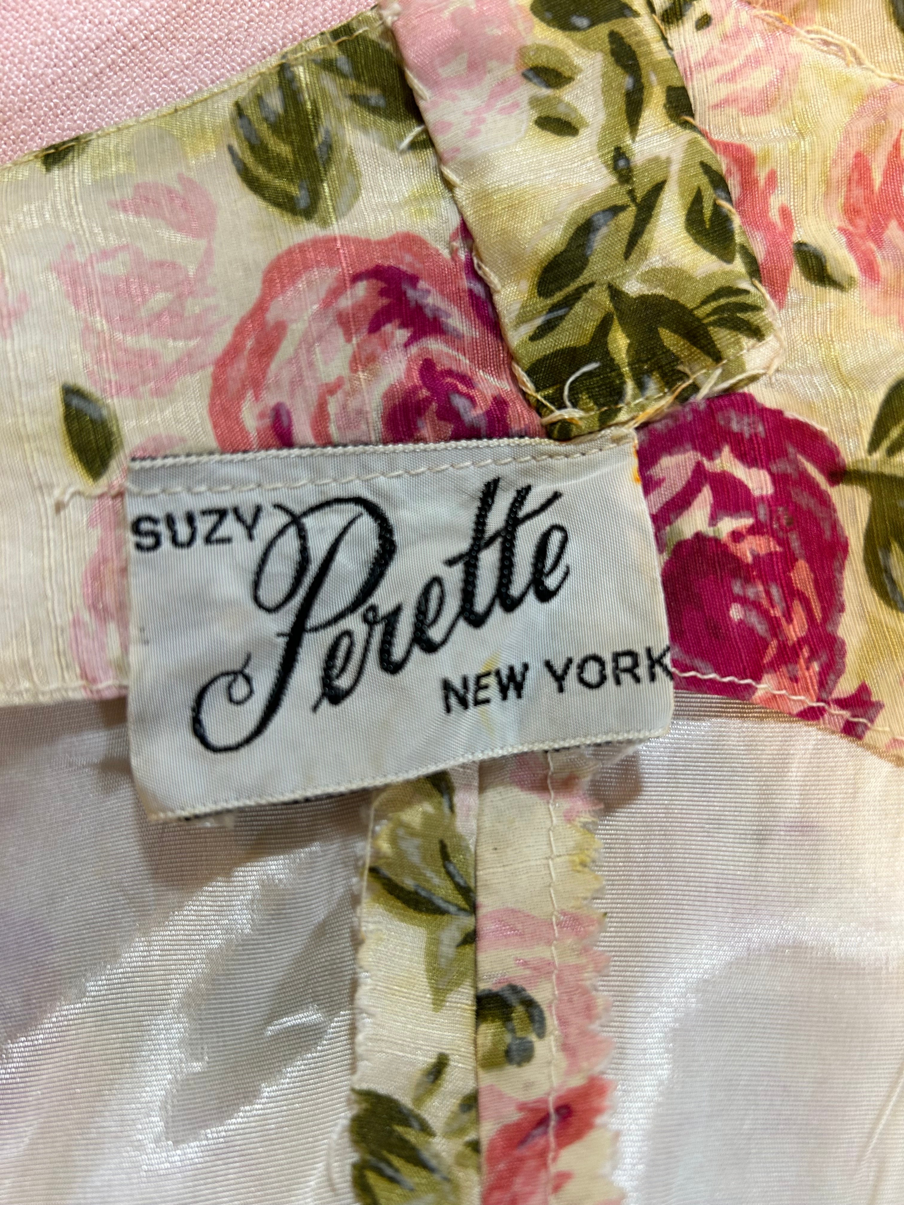 1960’s Suzy Perette Floral Print Dress