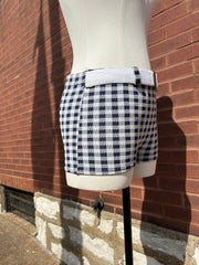 Blue & White Swim Trunks