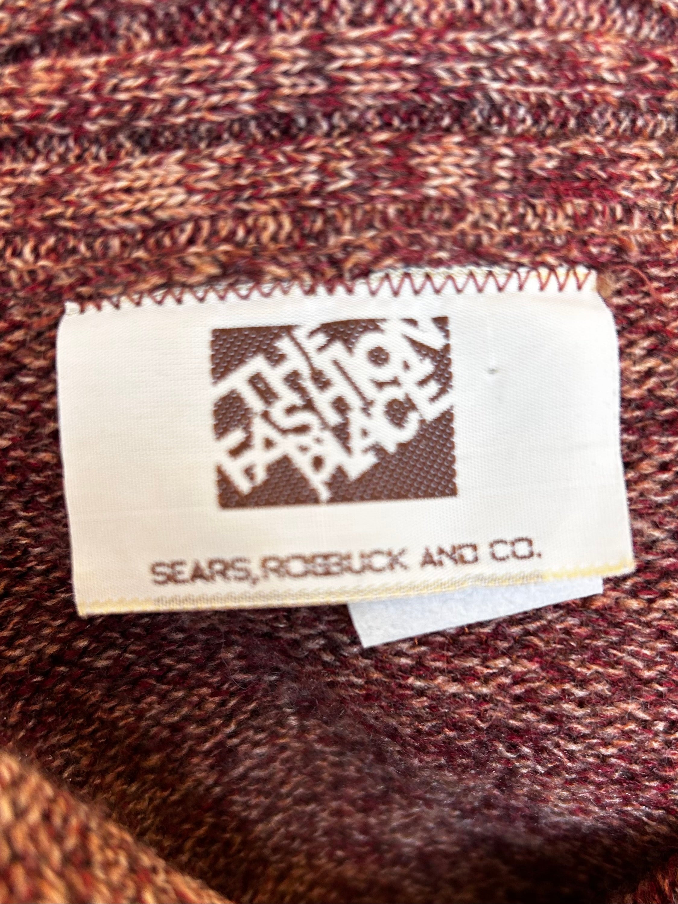 1970’s Marled Brown Sweater Set