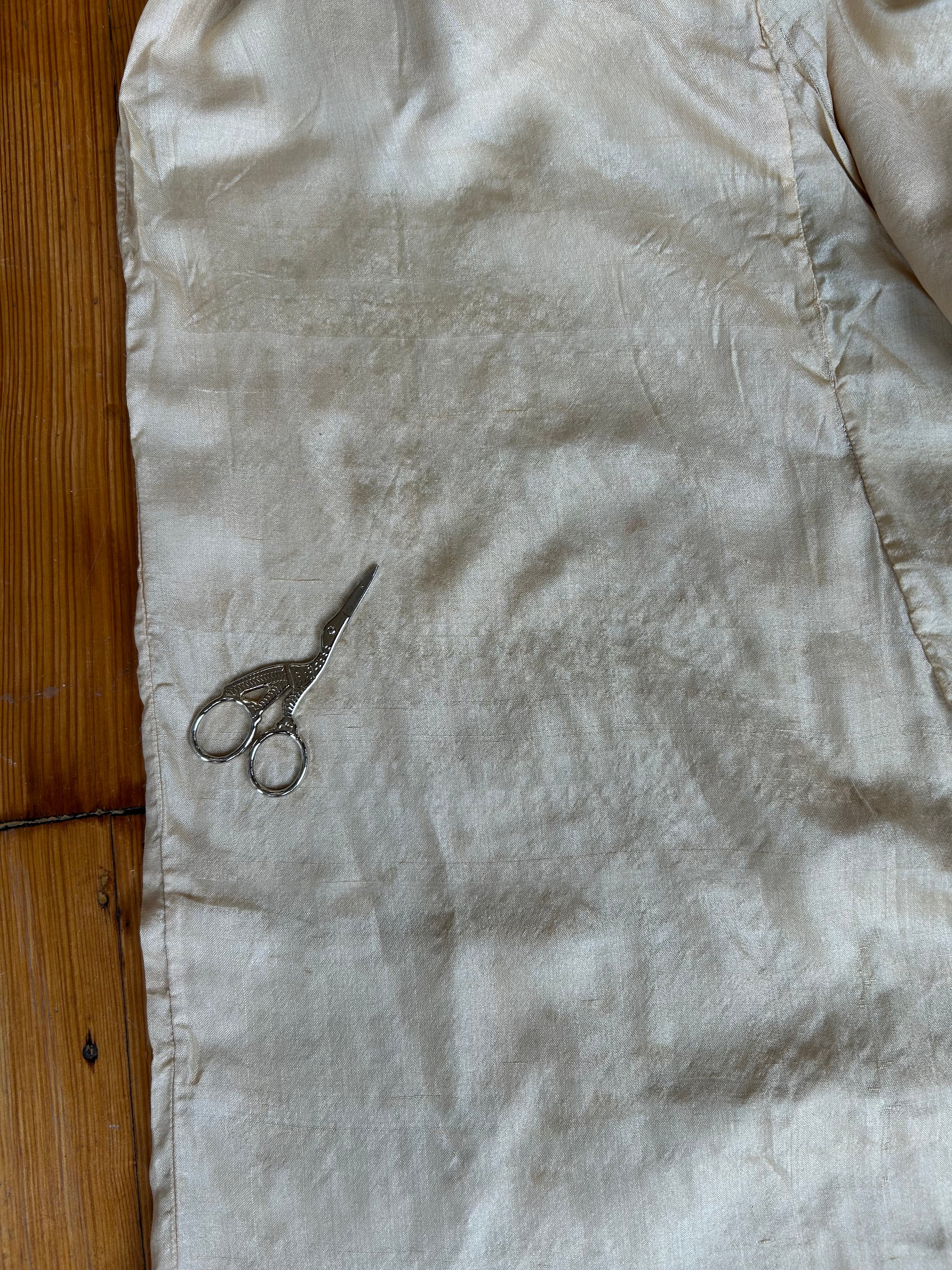 1920’s Silk Pongee Pajama Set