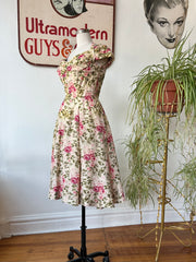 1960’s Suzy Perette Floral Print Dress