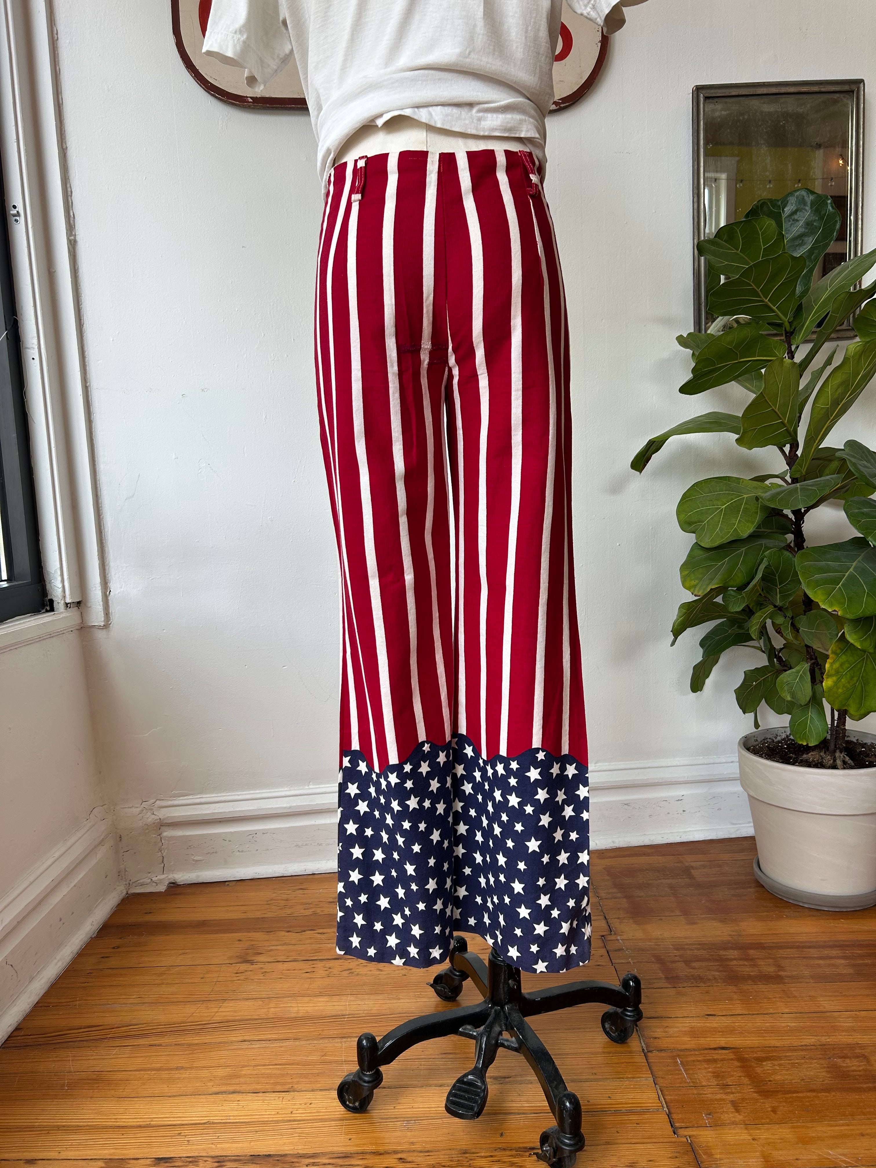Stars & Stripes 70’s Pants