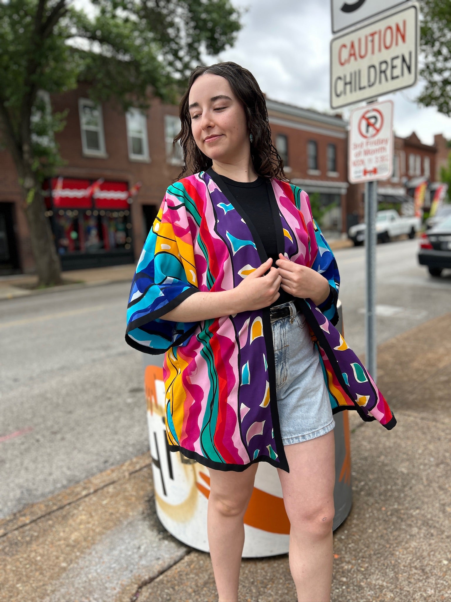 80’s Handpainted Kimono