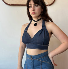 70’s Denim Halter