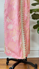 70’s Pink & Peach Print Maxi Dress by Lilly Pulitzer