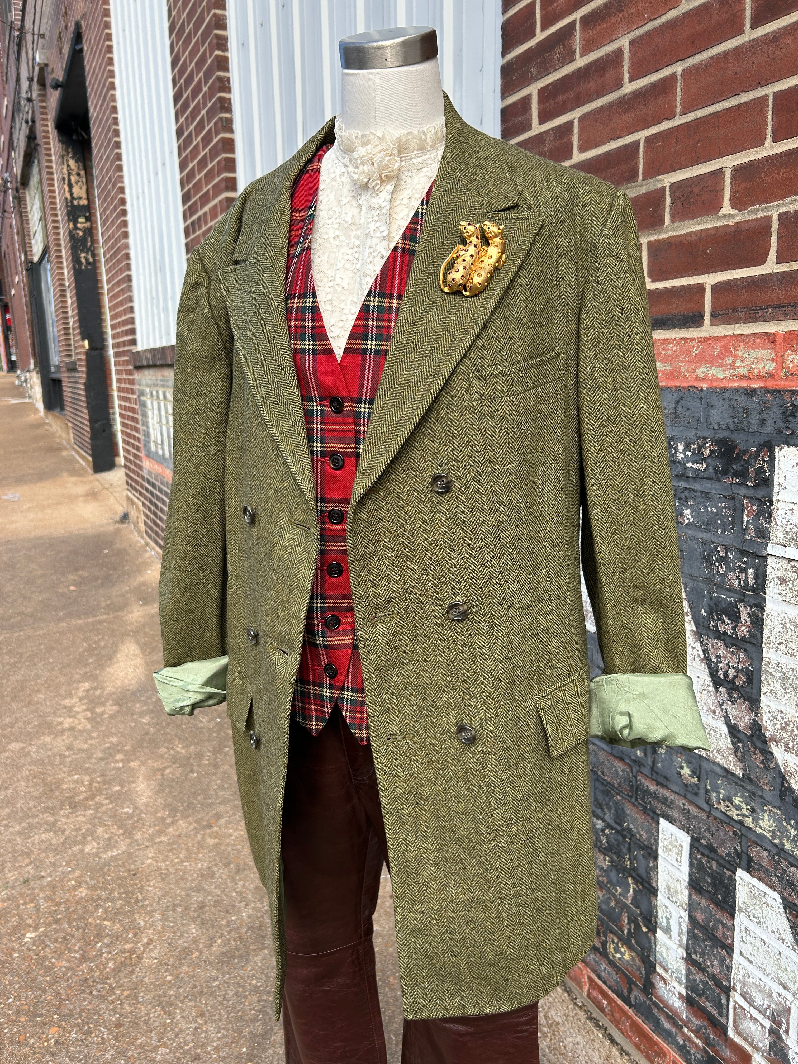 Green Tweed Jacket