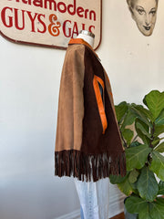 1970’s Suede Cape