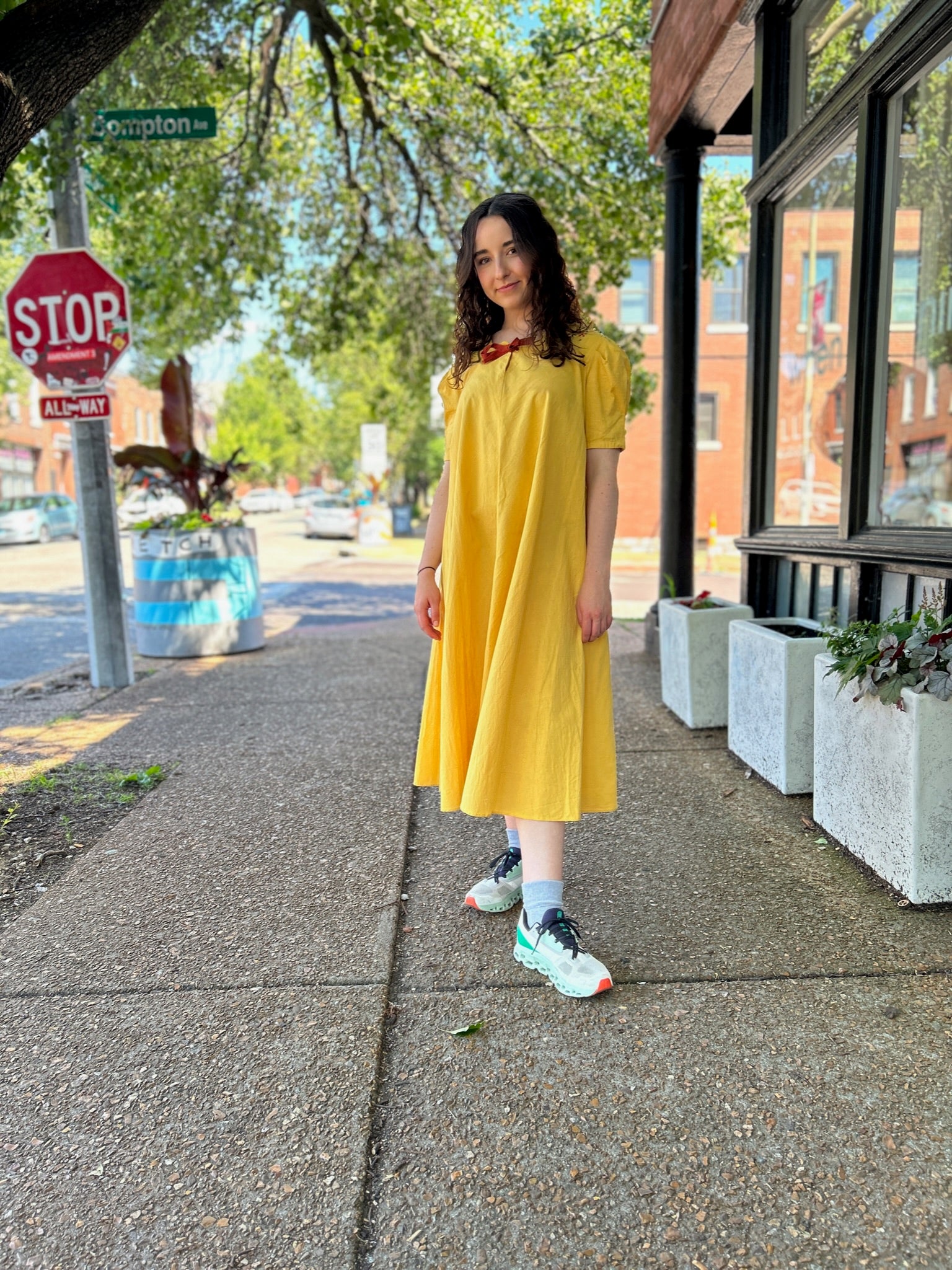 1930’s Yellow Dress