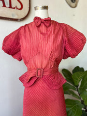 Stunning Rose 1930’s Gown/LoungingDress