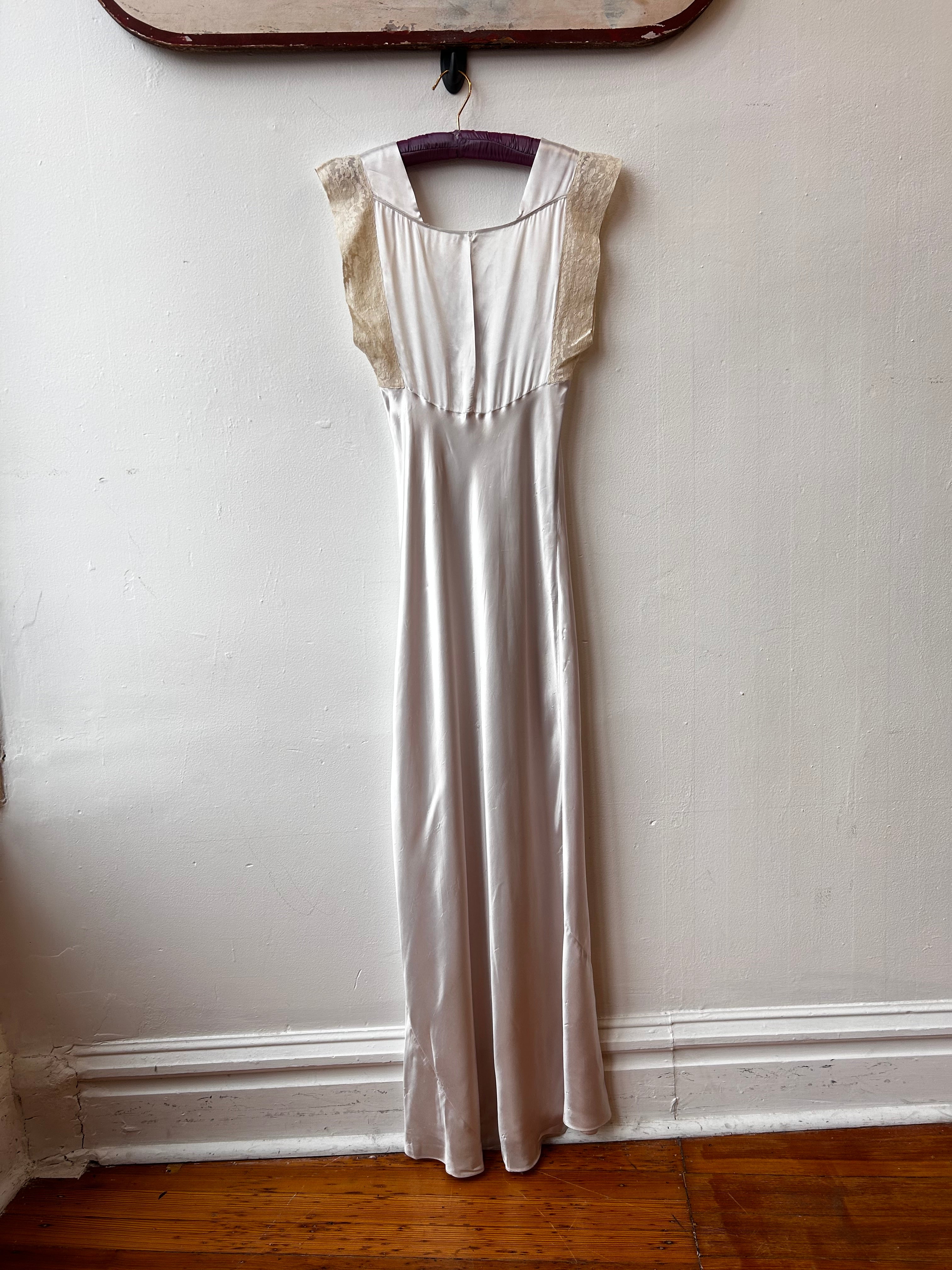 40’s Ice Blue Nightgown