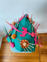 1940’s Kooky Green Beach Hat