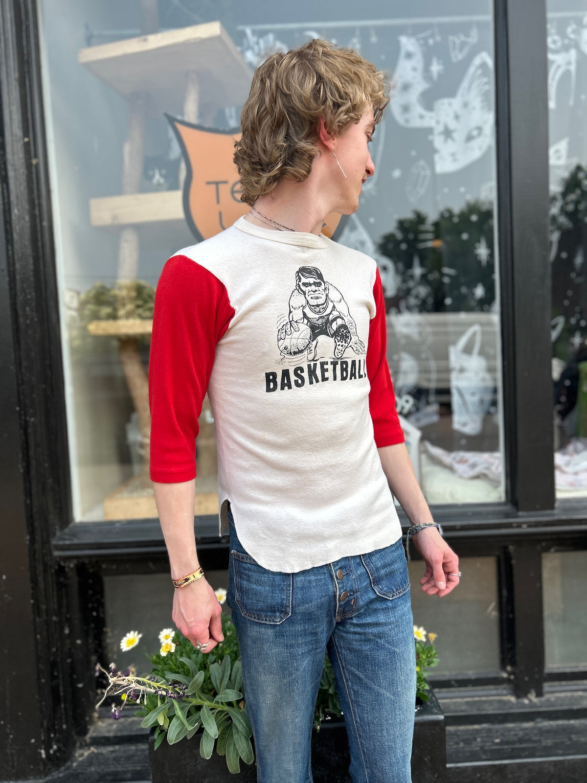 70’s Champion Basketball Player Tee