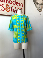 1960’s Mod Print Top