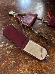 Rare Victorian Leather Chatelaine