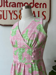 60’s Liberty House Hawaiian Print Dress