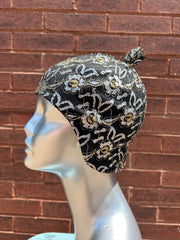 1960’s Gold & Silver Swim Cap