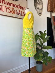 1980’s Gold & Green Lilly Pulitzer Skirt